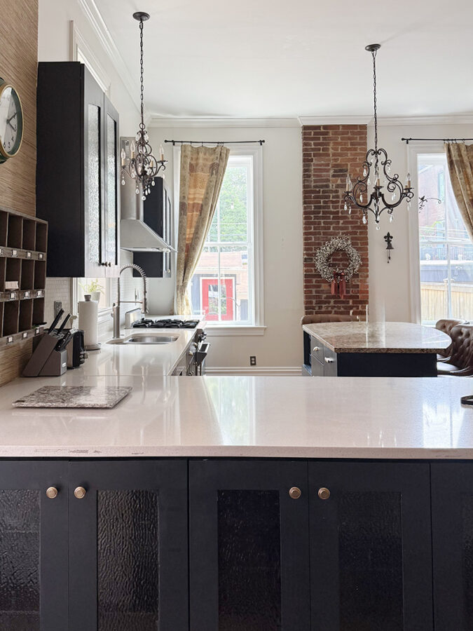 Eclectic Kitchen Airbnb rental home, St Louis MO