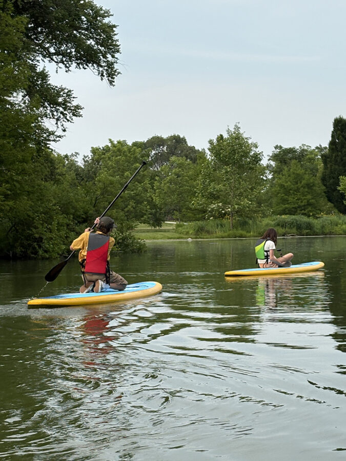 Forest Park, Boathouse paddle boards - St Louis MO