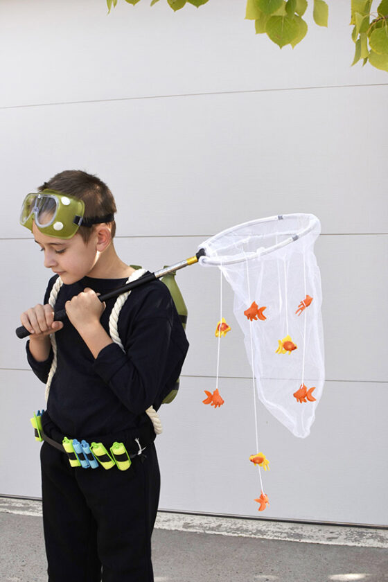 DIY Scuba Diver Halloween Costume