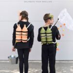 DIY Halloween Costume Scuba Diver