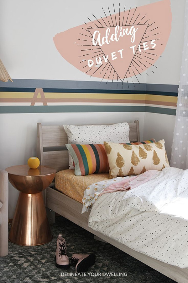 Adding Simple Duvet Ties