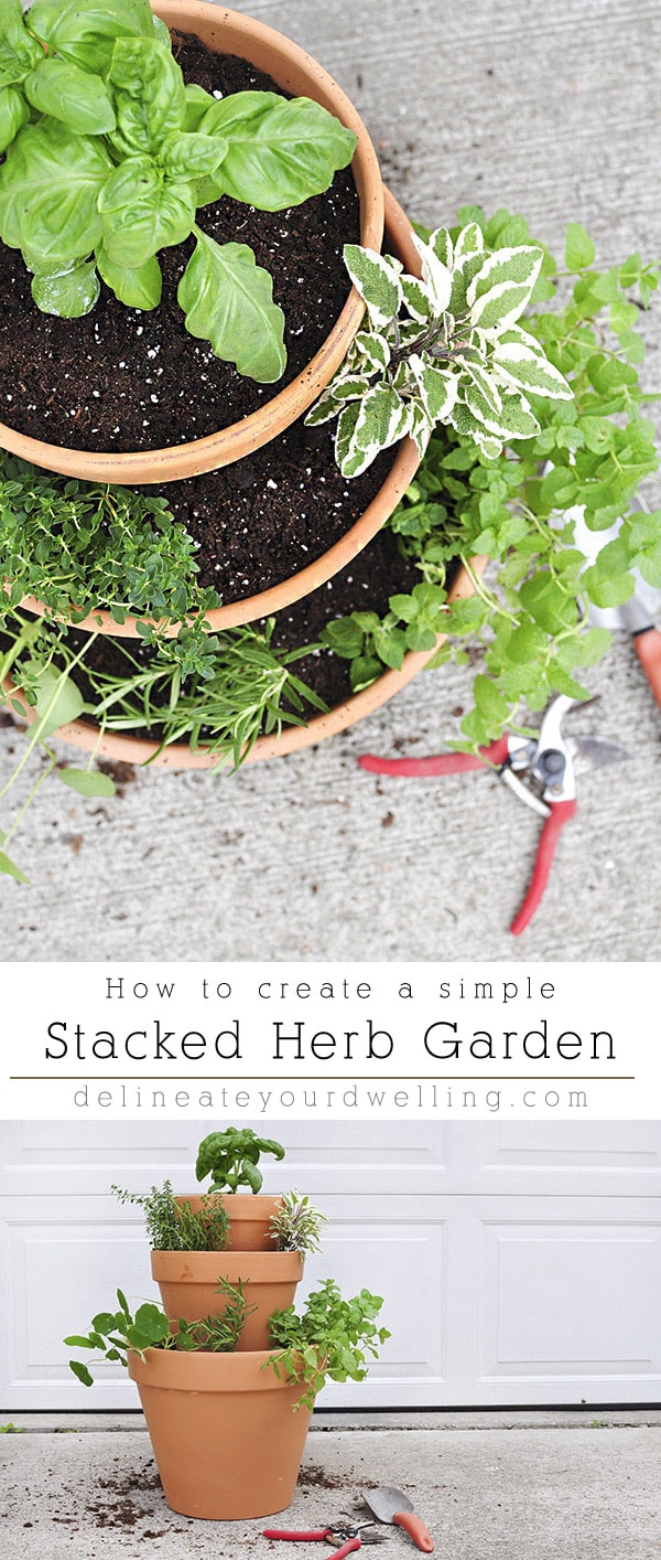 Herb Garden in Pots