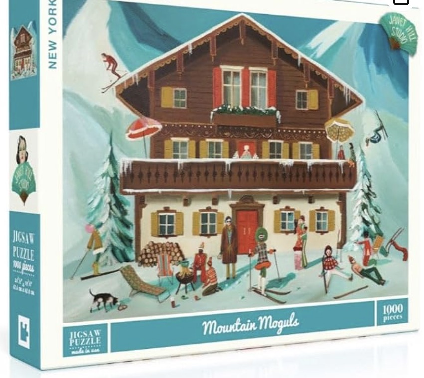Ski Lodge Winter Puzzles