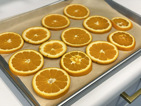 Baked Orange Slices
