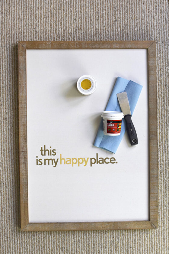 Spackle DIY Art - Delineate Your Dwelling