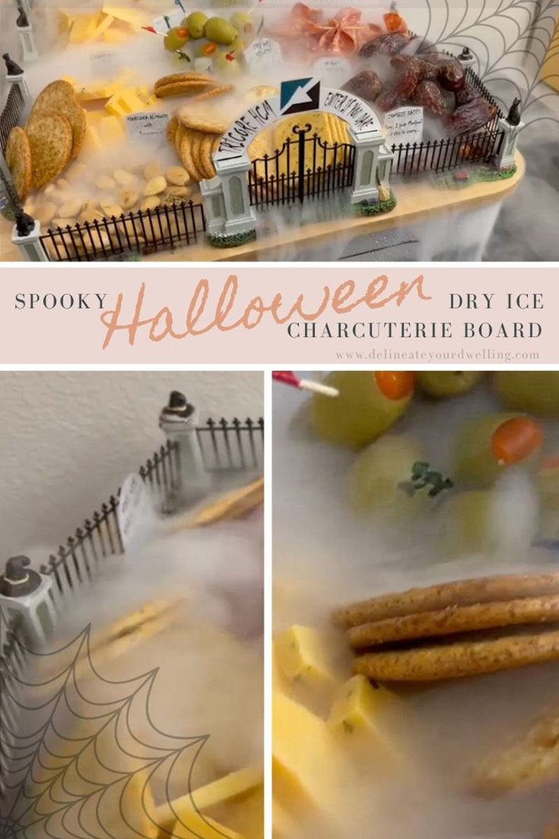 Spooky Charcuterie Halloween Party Board