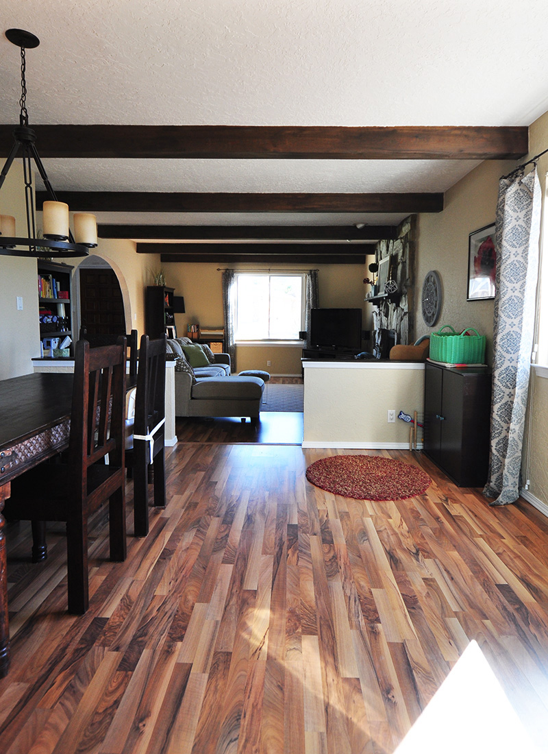 Southwest Dining Room engineered floors