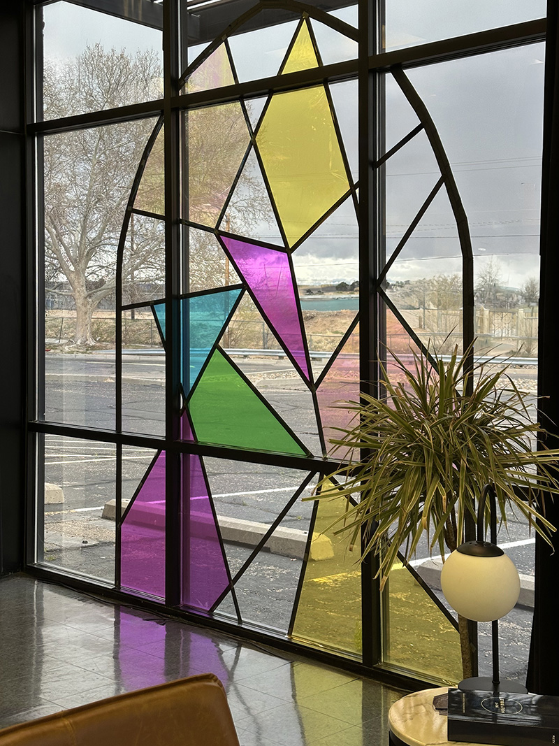 Stained Glass Window Display