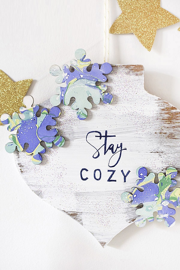 Stay Cozy Winter Wreath