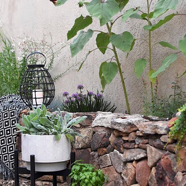 Simple Outdoor Stone Wall Repair Delineate Your Dwelling