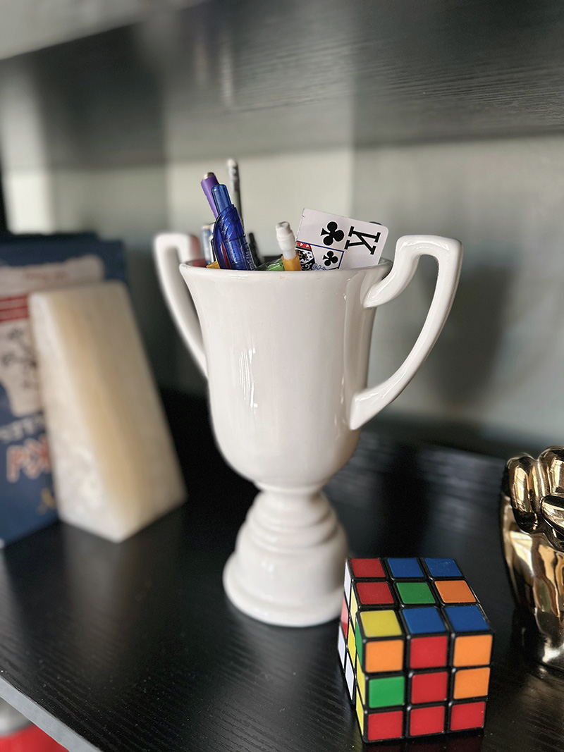 Decorative Bookcase Accents