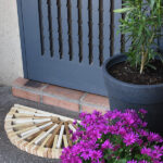 DIY Sunburst Doormat