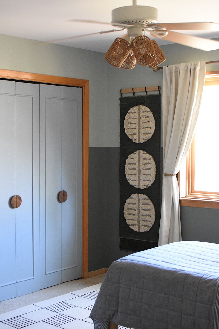 Modern Blue and Green Teen Boy Bedroom