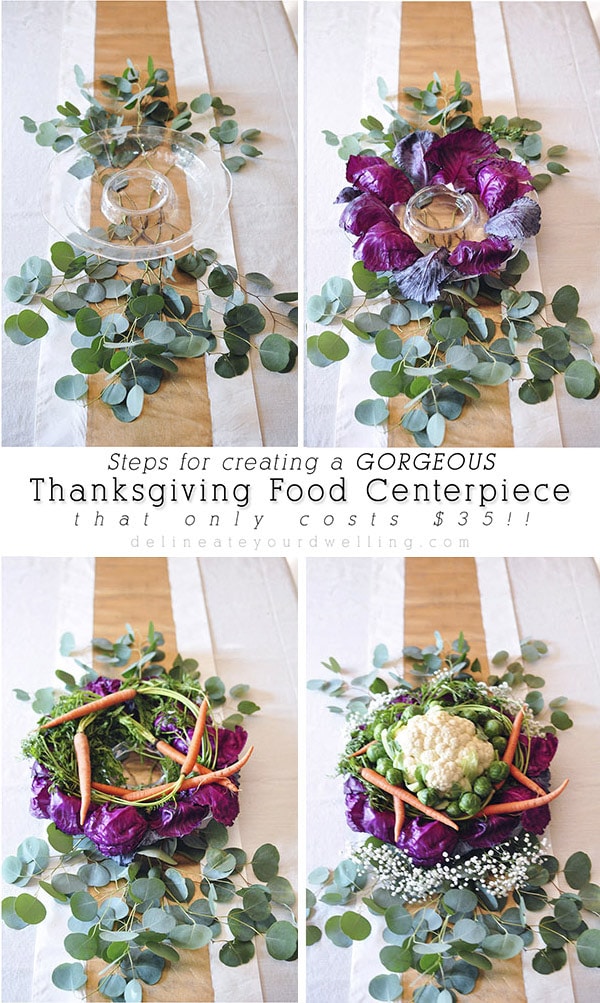 Thanksgiving Grocery Centerpiece