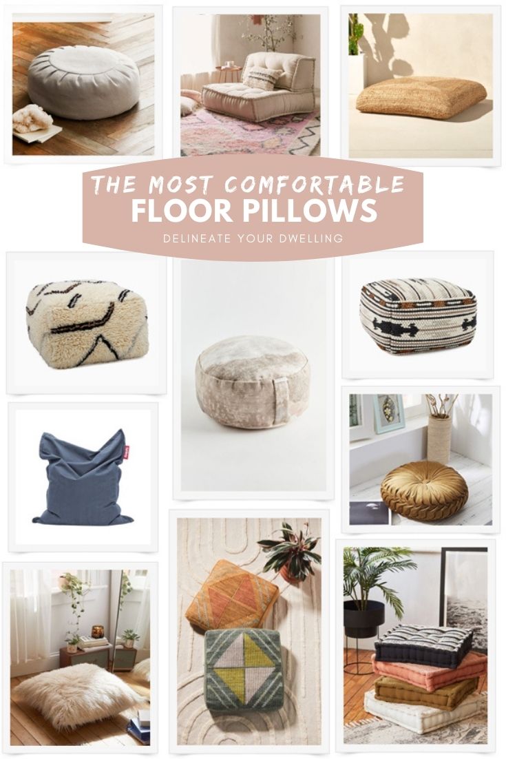 The Most Comfortable Floor Pillows