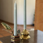 Thrifted Candle Holder DIY - Napkin rings
