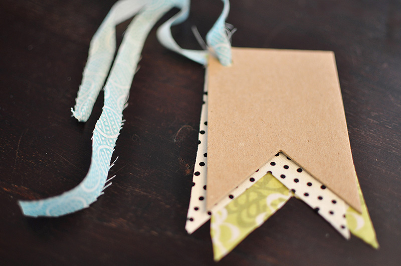 Blank layered tag