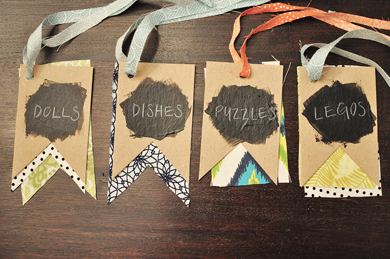 Crafting toy tags
