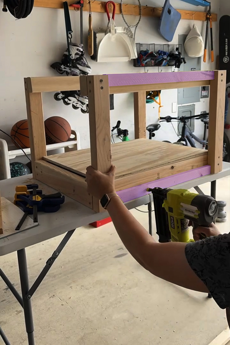 Dog house frame