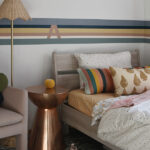 Tween-Room-bed-stripes-2