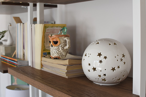 Owl.mug, books, star nightlight