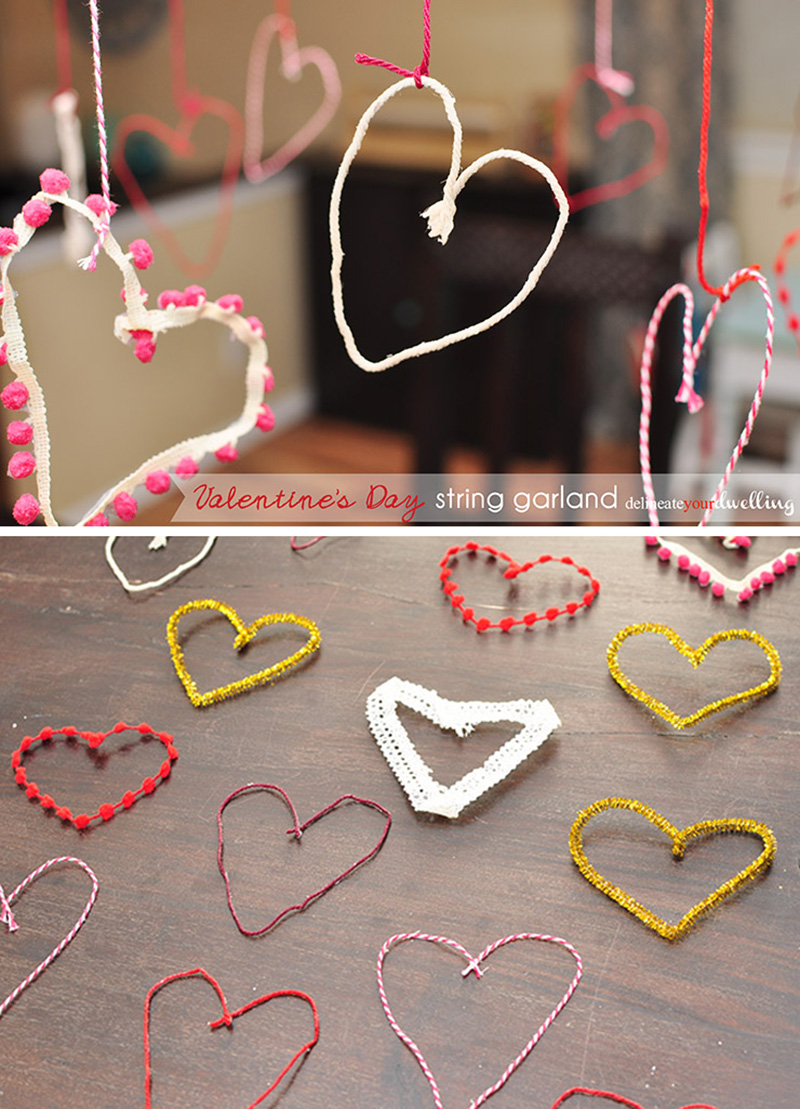 Valentine's Day String heart