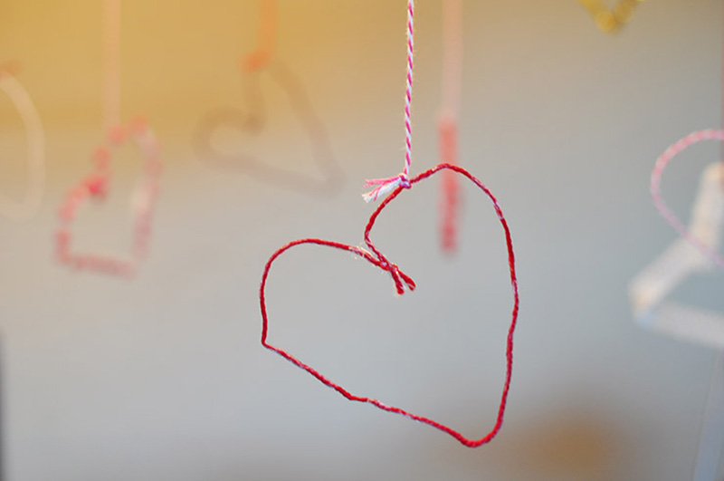 Red String heart