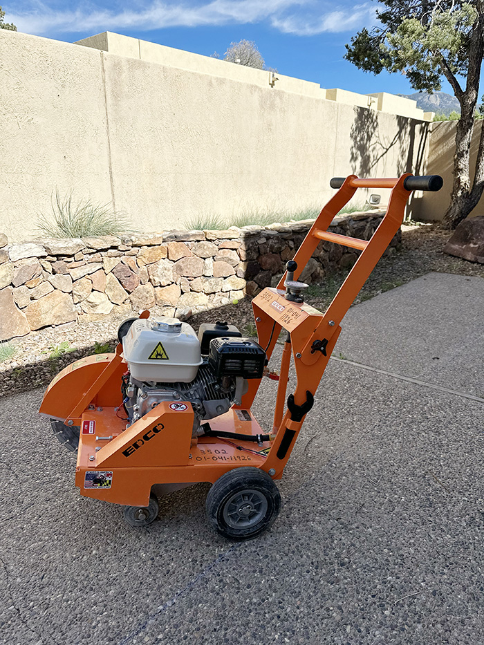 Home Depot Concrete Patio Saw