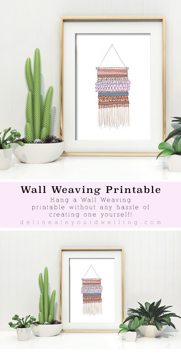 Gorgeous Wall Weaving Print