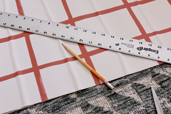 measuring wallpaper
