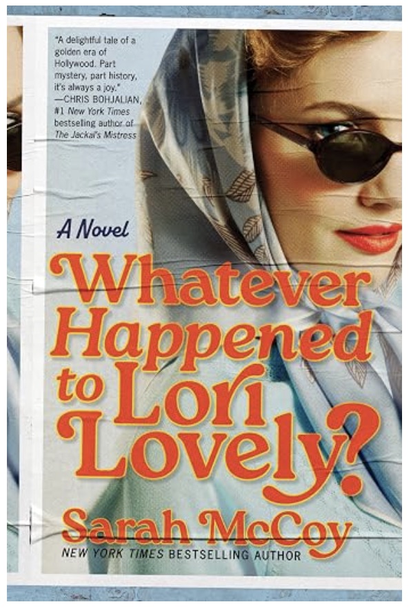 Whatever happened to Lori Lovely, an image of a young starlet with bright red lipstick - Fiction book