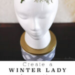 Winter Lady decoration