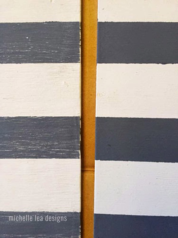 stripes on wood