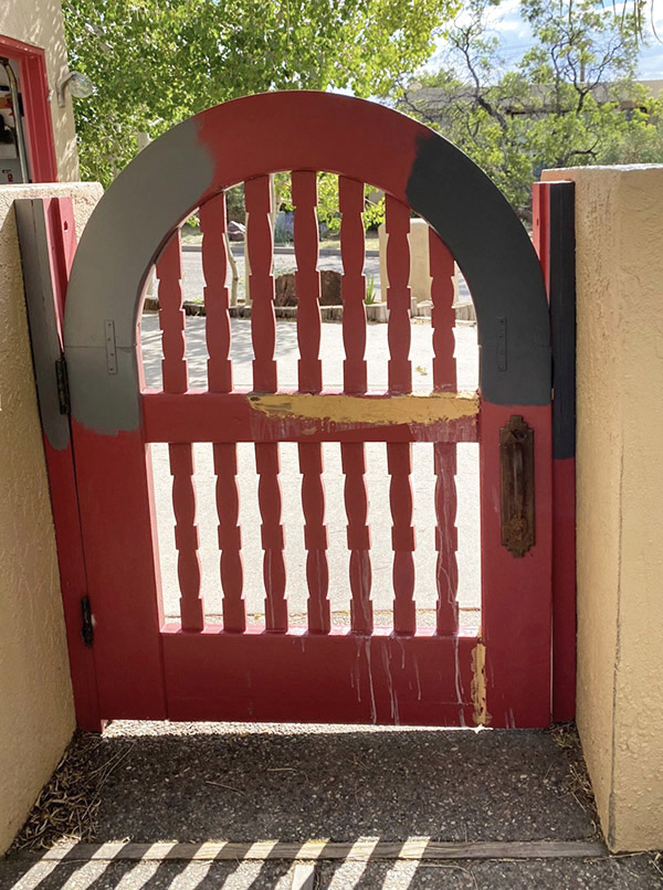 Wood Filler on gate