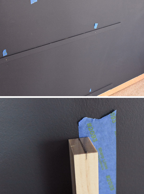 How to Paint and Install a Wood Slat Wall - BREPURPOSED