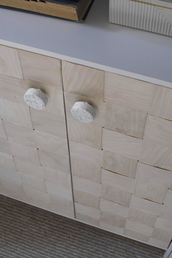 DIY Cabinet veneer fronts