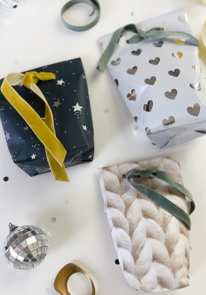 How to Make a Gift Bag out of Wrapping Paper - The Happier Homemaker