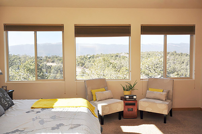 Desert window view