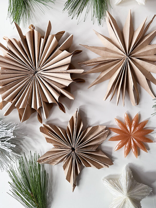 Coffee Filter Christmas Stars