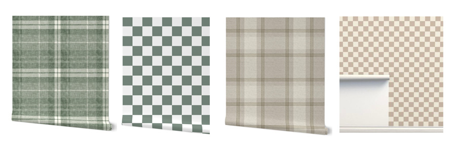 Plaid vs. Check patterns